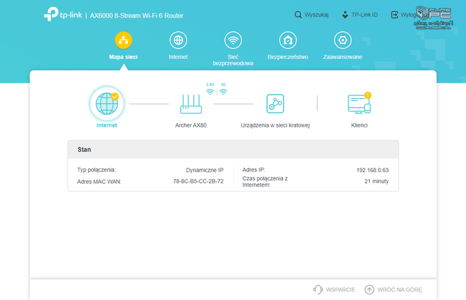 Test routera TP-Link Archer AX80 - wydajny kandydat do roli centrum domowej sieci komputerowej z obsługą 802.11ax [8]