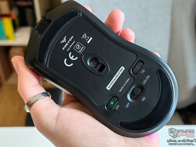Test bezprzewodowej myszki Preyon Owl Wireless - Dobra propozycja z solidnym sensorem w cenie do 200 złotych [nc1]