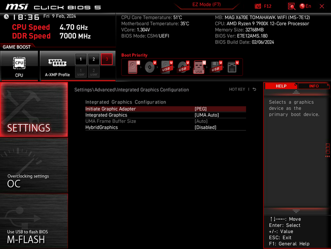 Test płyty głównej MSI MAG X670E Tomahawk WiFi - Solidna konstrukcja dla procesorów AMD Ryzen 7000 [nc1]