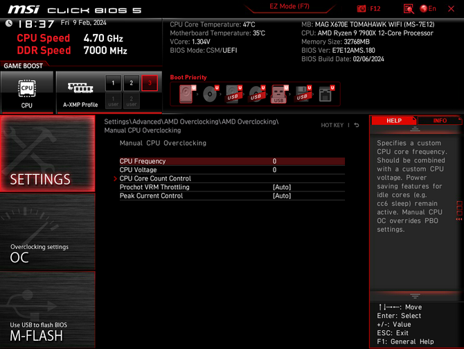 Test płyty głównej MSI MAG X670E Tomahawk WiFi - Solidna konstrukcja dla procesorów AMD Ryzen 7000 [nc1]