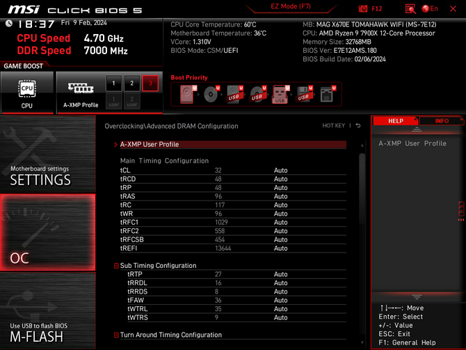 Test płyty głównej MSI MAG X670E Tomahawk WiFi - Solidna konstrukcja dla procesorów AMD Ryzen 7000 [nc1]