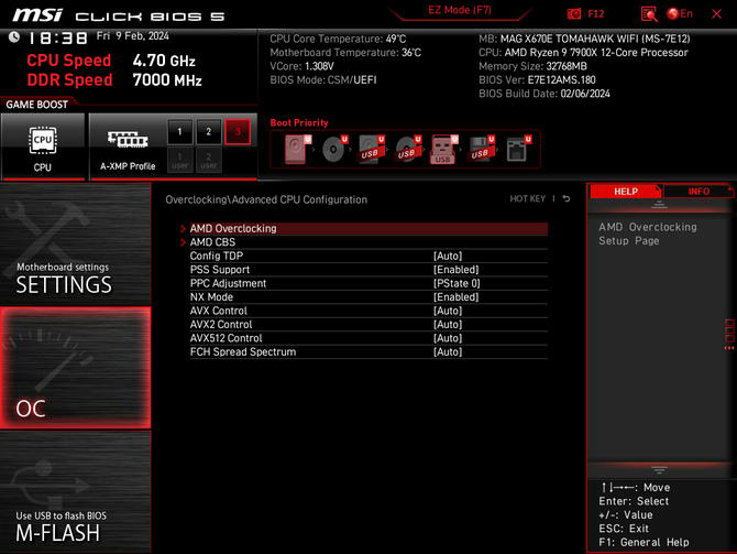 Test płyty głównej MSI MAG X670E Tomahawk WiFi - Solidna konstrukcja dla procesorów AMD Ryzen 7000 [nc1]