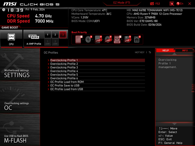 Test płyty głównej MSI MAG X670E Tomahawk WiFi - Solidna konstrukcja dla procesorów AMD Ryzen 7000 [nc1]