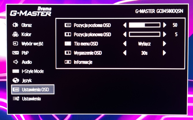 Test iiyama G-Master GCB4580DQSN-B1 Red Eagle - Ultrapanoramiczny monitor o rozdzielczości 5120x1440 do gier [nc1]