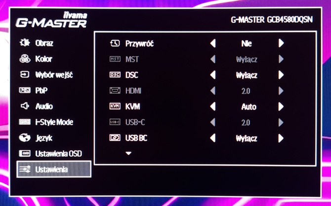 Test iiyama G-Master GCB4580DQSN-B1 Red Eagle - Ultrapanoramiczny monitor o rozdzielczości 5120x1440 do gier [nc1]