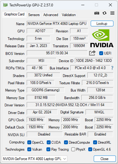 Test MSI Bravo 15 - Laptop do gier z AMD Ryzen 7 7735HS i GeForce RTX 4060, który nie kosztuje majątku [nc1]