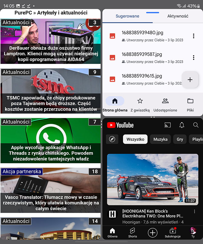 Składany smartfon Samsung Galaxy Z Fold5, OnePlus Open, Honor Magic V2, Huawei Mate X3, a może klasyczny Galaxy S24 Ultra? [nc1]