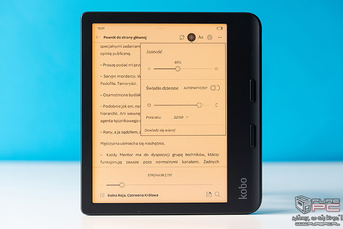 Kobo Libra Colour to czytnik ebooków z kolorowym wyświetlaczem, odtwarzacz audiobooków i notatnik w jednym. Recenzja [nc1]