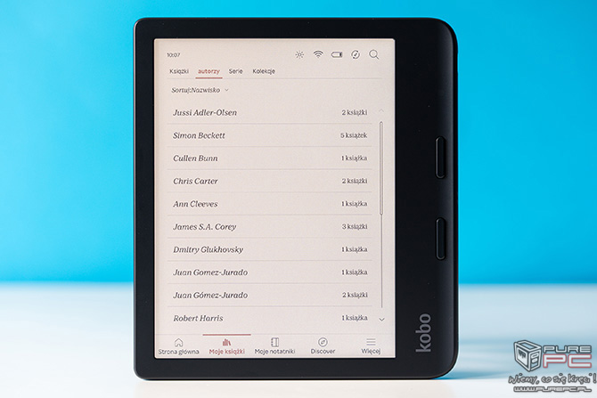 Kobo Libra Colour to czytnik ebooków z kolorowym wyświetlaczem, odtwarzacz audiobooków i notatnik w jednym. Recenzja [nc1]
