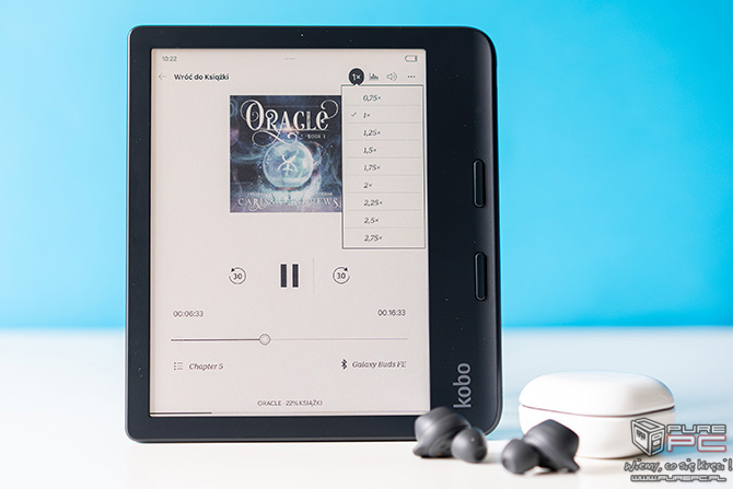 Kobo Libra Colour to czytnik ebooków z kolorowym wyświetlaczem, odtwarzacz audiobooków i notatnik w jednym. Recenzja [nc1]