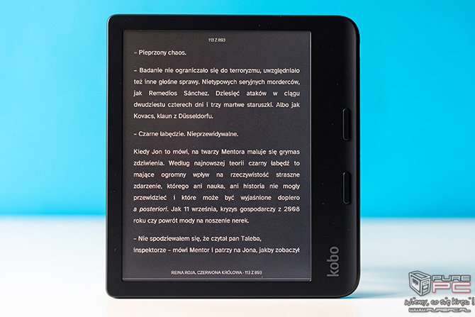 Kobo Libra Colour to czytnik ebooków z kolorowym wyświetlaczem, odtwarzacz audiobooków i notatnik w jednym. Recenzja [nc1]