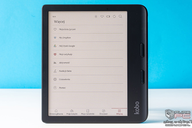 Kobo Libra Colour to czytnik ebooków z kolorowym wyświetlaczem, odtwarzacz audiobooków i notatnik w jednym. Recenzja [nc1]
