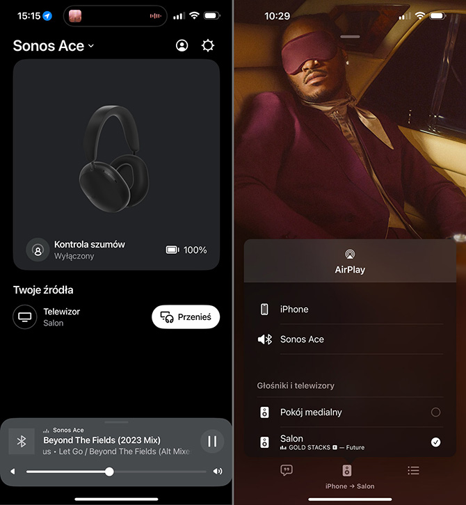 Recenzja Sonos Ace. Dla mnie to najlepsze bezprzewodowe słuchawki 2024 roku. Są po prostu imponujące [nc1]