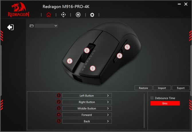 Test myszki Redragon M916 K1NG 4K PRO - Tańsza alternatywa dla Logitech G PRO X Superlight 2. Świetny sensor i odświeżanie 4K [nc1]