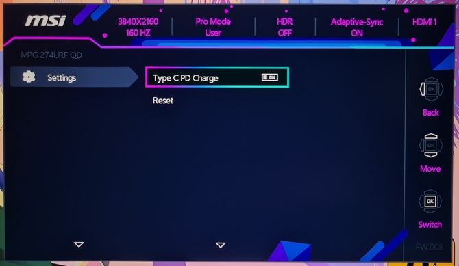 Test MSI MPG 274URF QD - Monitor do gier z matrycą Rapid IPS. Ekran 4K 160 Hz z bardzo dobrą jakością obrazu w ruchu [nc1]