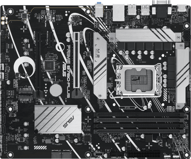 Test płyty głównej ASUS Prime B760-Plus - Tania płyta główna dla procesorów Intel z PCI-Express 5.0 i obsługą pamięci DDR5 [nc1]