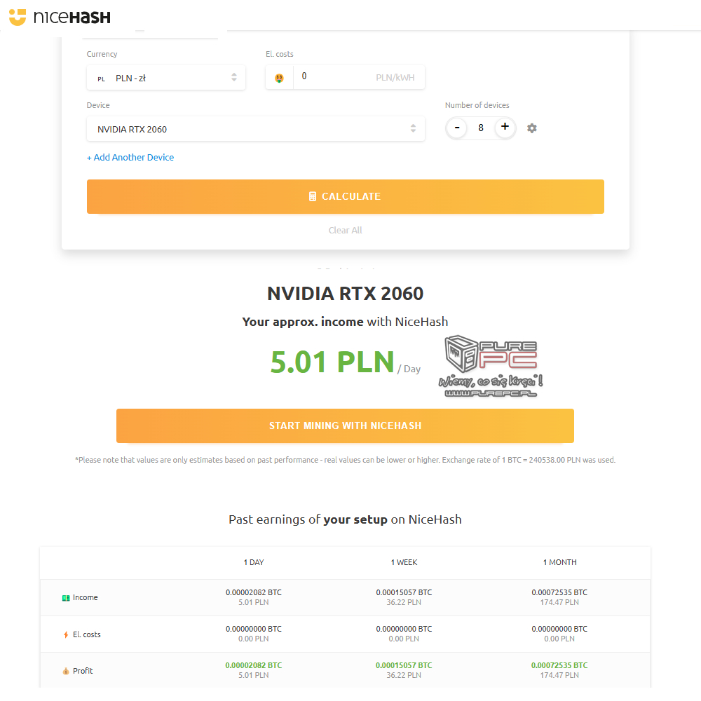 Wnikliwy test i analiza opłacalności górnictwa kryptowalut w 2024 roku.  Odpowiadamy na to, ile można zarobić i czy to dalej ma sens (strona 6) |  PurePC.pl