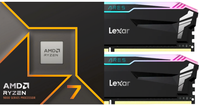 Jaka pamięć RAM DDR5 do procesora AMD Ryzen 9000? Test zestawów DDR5 6000, 6400, 7000, 7200 MHz i trybów Sync vs Async [nc1]