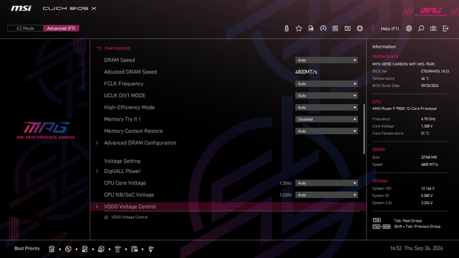 Test płyty głównej MSI MPG X870E Carbon WiFi - Chipset idealnie pasujący do procesorów AMD Ryzen 9000 [nc1]