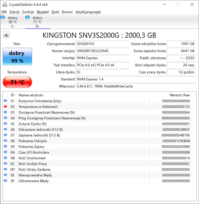 Test dysku SSD Kingston NV3 - QuLCe blade! Wydajność niezła, jednak cena zaporowa! QLC NAND miało być przecież tanie [nc1]