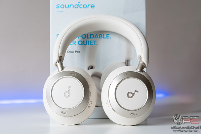 Recenzja Soundcore Space One Pro. Bezprzewodowe słuchawki z długim czasem pracy i basowym brzmieniem [nc1]
