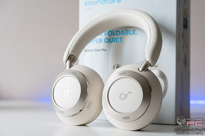 Recenzja Soundcore Space One Pro. Bezprzewodowe słuchawki z długim czasem pracy i basowym brzmieniem [nc1]