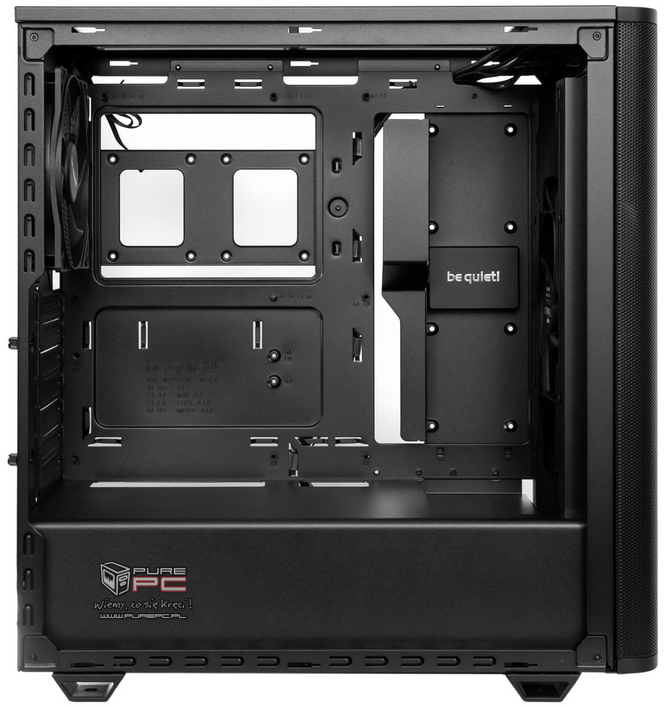 Test obudowy komputerowej be quiet! Pure Base 501 Airflow Window - Nowsza wersja bardzo popularnej skrzynki [nc1]