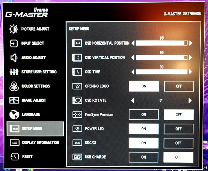 Test iiyama G-Master GB2795HSU Gold Phoenix - Monitor do gier z dość szybką matrycą VA i w cenie poniżej 1000 złotych [nc1]