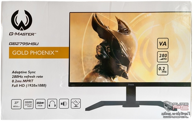 Test iiyama G-Master GB2795HSU Gold Phoenix - Monitor do gier z dość szybką matrycą VA i w cenie poniżej 1000 złotych [nc1]