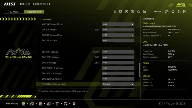 Test płyty głównej MSI MAG B860 Tomahawk WiFi - Bogate wyposażenie, ładna stylistyka, ale wszystko to sporo kosztuje [nc1]