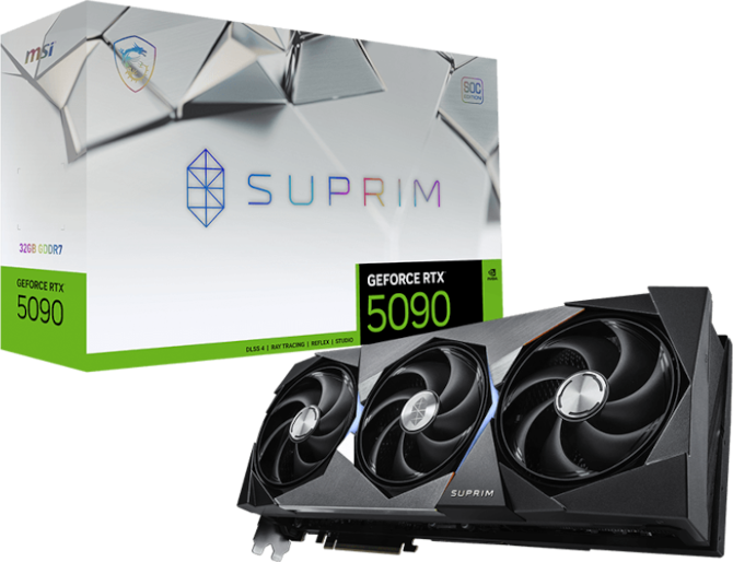 Test karty graficznej MSI GeForce RTX 5090 Suprim SOC - Podkręcony Blackwell z gigantycznym chłodzeniem [nc1]