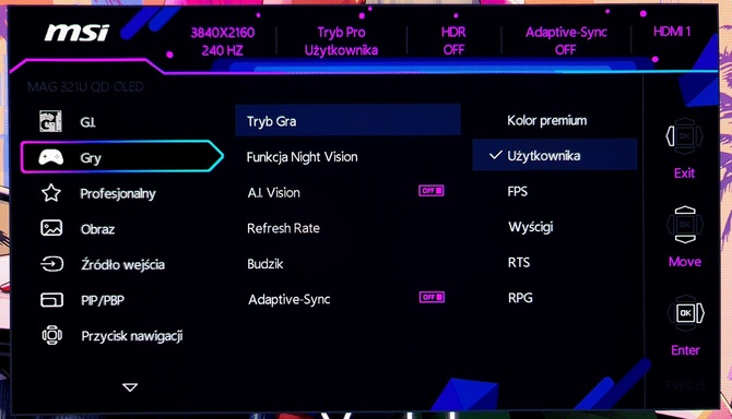 Test MSI MAG 321UPX - Monitor QD-OLED dla graczy, będący tańszą alternatywą dla modelu MPG 321URX [nc1]