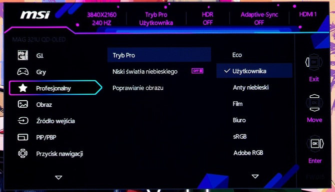 Test MSI MAG 321UPX - Monitor QD-OLED dla graczy, będący tańszą alternatywą dla modelu MPG 321URX [nc1]