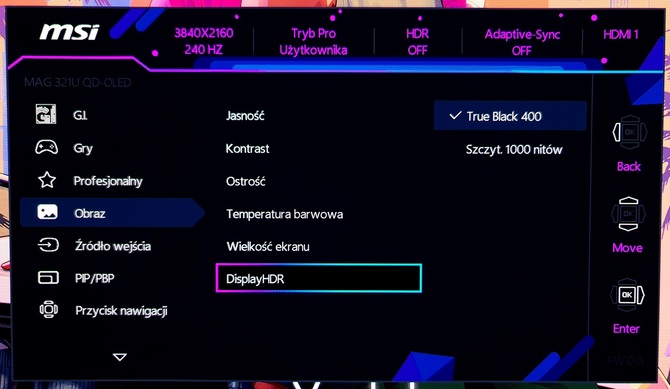 Test MSI MAG 321UPX - Monitor QD-OLED dla graczy, będący tańszą alternatywą dla modelu MPG 321URX [nc1]
