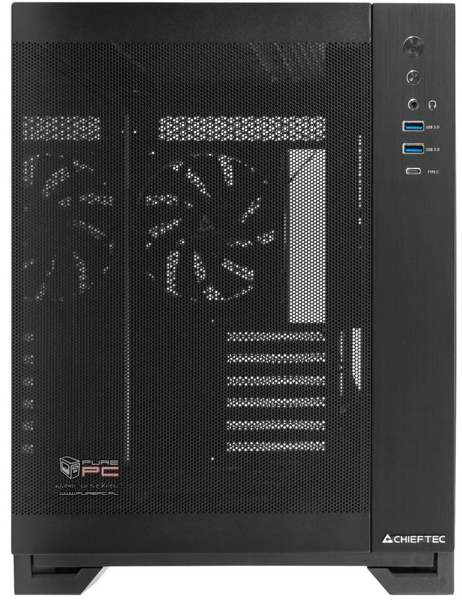 Test obudowy Chieftec Visio Air - Niewielka, pojemna i zaskakująco tania. Ciekawa konstrukcja za niecałe 250 zł [nc1]