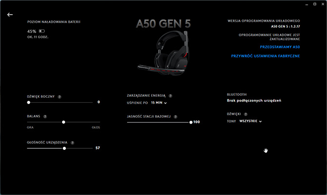 Recenzja Logitech G Astro A50 Gen 5. Bezprzewodowe słuchawki gamingowe do PC, PlayStation, Xbox i smartfona [nc1]