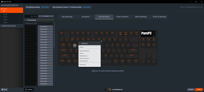 Test klawiatury SteelSeries APEX PRO TKL Gen 3 - Magnetyczne przełączniki z efektem Halla, Rapid Trigger i wyświetlacz OLED [nc1]