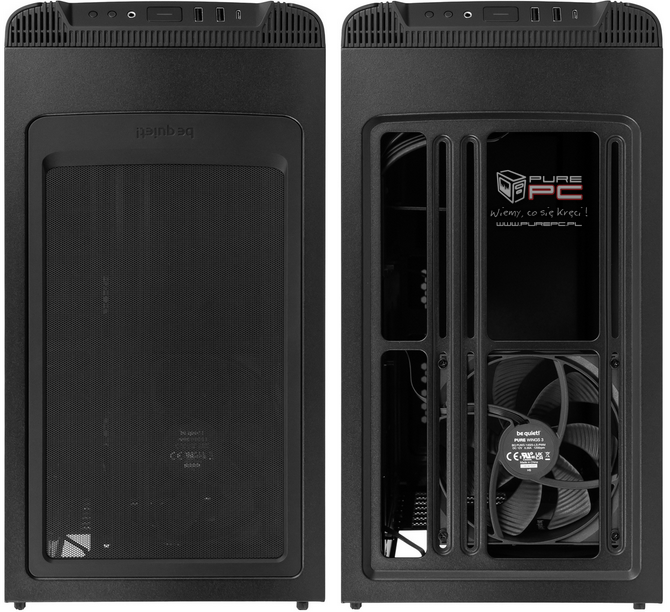 Test obudowy komputerowej be quiet! Pure Base 501 DX - Czyli Pure Base 501 Airflow plus dodatkowy wentylator i listwy ARGB [nc1]