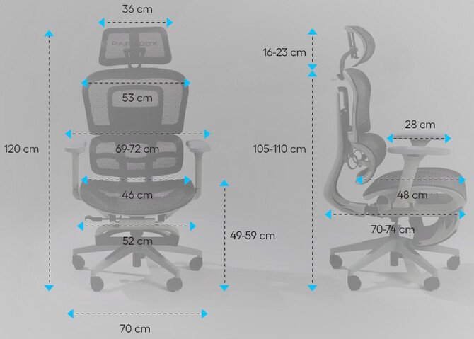 Recenzja Paradox Ergo One - przewiewny fotel ergonomiczny, w którym wyregulujesz niemal wszystko. Zobacz, czy warto go kupić [2]