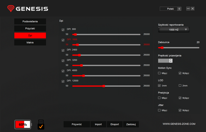 Test Genesis Zircon 660 PRO - Bezprzewodowa myszka ze świetnym sensorem. Do tego wysoka jakość wykonania w niskiej cenie [nc1]