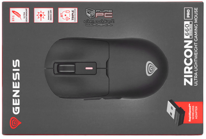 Test Genesis Zircon 660 PRO - Bezprzewodowa myszka ze świetnym sensorem. Do tego wysoka jakość wykonania w niskiej cenie [nc1]