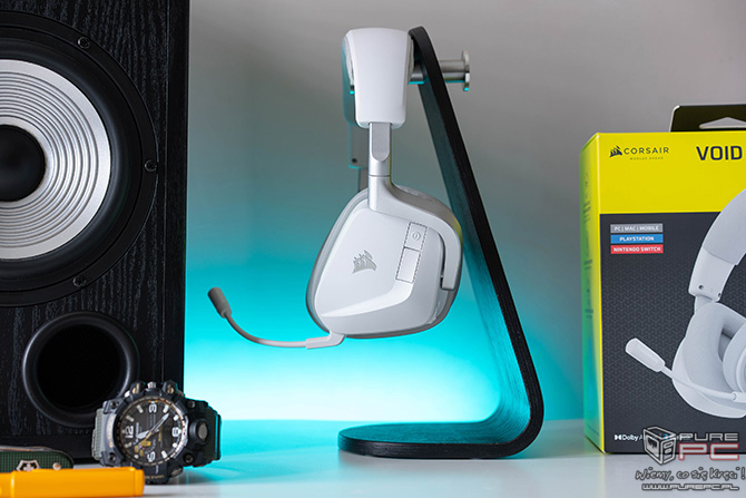 Recenzja Corsair Void Wireless v2. Bezprzewodowe słuchawki gamingowe do PC, PS5 i smartfona, ze świetnym czasem pracy [nc1]