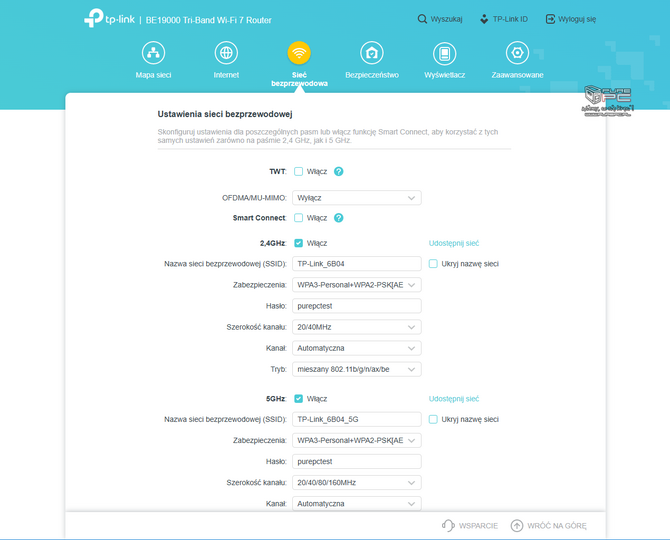 Test routera TP-Link Archer BE800 - topowy przedstawiciel routerów Wi-Fi 7 w portfolio TP-Linka. Nowy standard na tle Wi-Fi 6 [13]