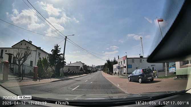 Recenzja 70mai 4K Omni. Bardzo wysoka jakość wideo, nagrywanie w 360 stopniach, wiele przydatnych funkcji, ale dość wysoka cena [nc1]