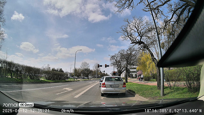 Recenzja 70mai 4K Omni. Bardzo wysoka jakość wideo, nagrywanie w 360 stopniach, wiele przydatnych funkcji, ale dość wysoka cena [nc1]