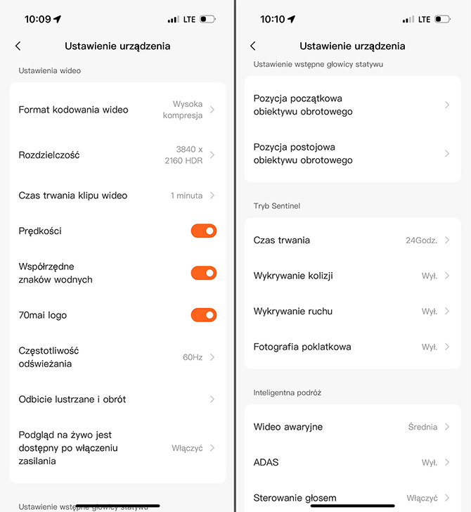 Recenzja 70mai 4K Omni. Bardzo wysoka jakość wideo, nagrywanie w 360 stopniach, wiele przydatnych funkcji, ale dość wysoka cena [nc1]