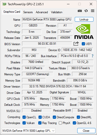 Test MSI Vector A18 HX - Wydajny notebook do gier i pracy z AMD Ryzen 9 9955HX oraz NVIDIA GeForce RTX 5080 Laptop GPU [nc1]