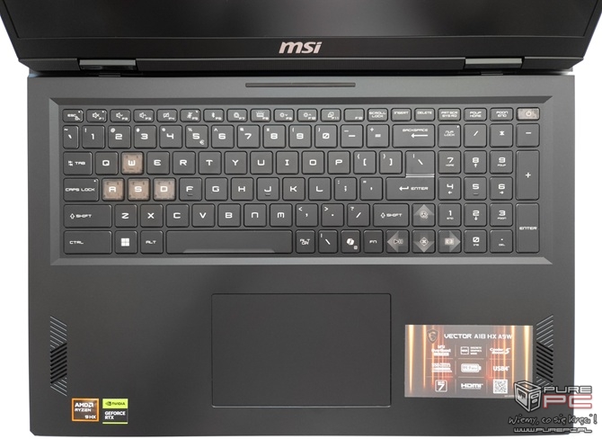 Test MSI Vector A18 HX - Wydajny notebook do gier i pracy z AMD Ryzen 9 9955HX oraz NVIDIA GeForce RTX 5080 Laptop GPU [nc1]