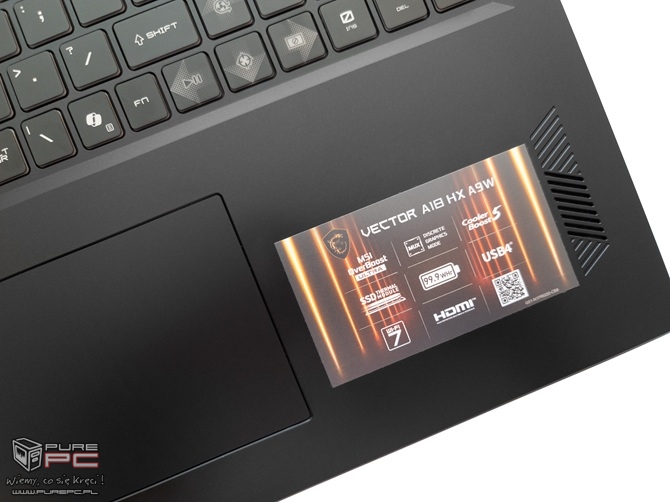 Test MSI Vector A18 HX - Wydajny notebook do gier i pracy z AMD Ryzen 9 9955HX oraz NVIDIA GeForce RTX 5080 Laptop GPU [nc1]