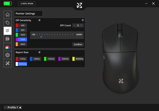 Test myszki Dream Machines DM9 Skill Wireless - Jeden z tańszych modeli z odświeżaniem 8000 Hz w standardzie [nc1]